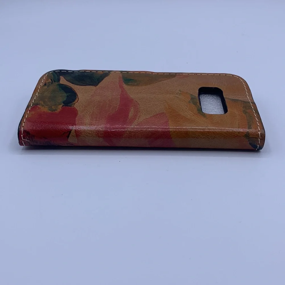 Patricia Nash 2-in-Leather Wallet Case Samsung Galaxy S8 phone